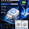 Type-C Auto-Disconnect Charging Adapter