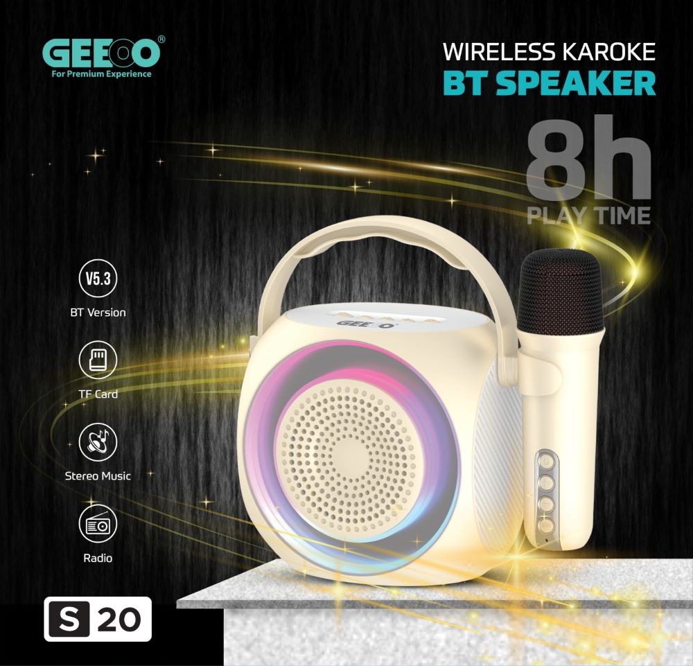GEEOO S-20 Best Karaoke Speaker - Image 2