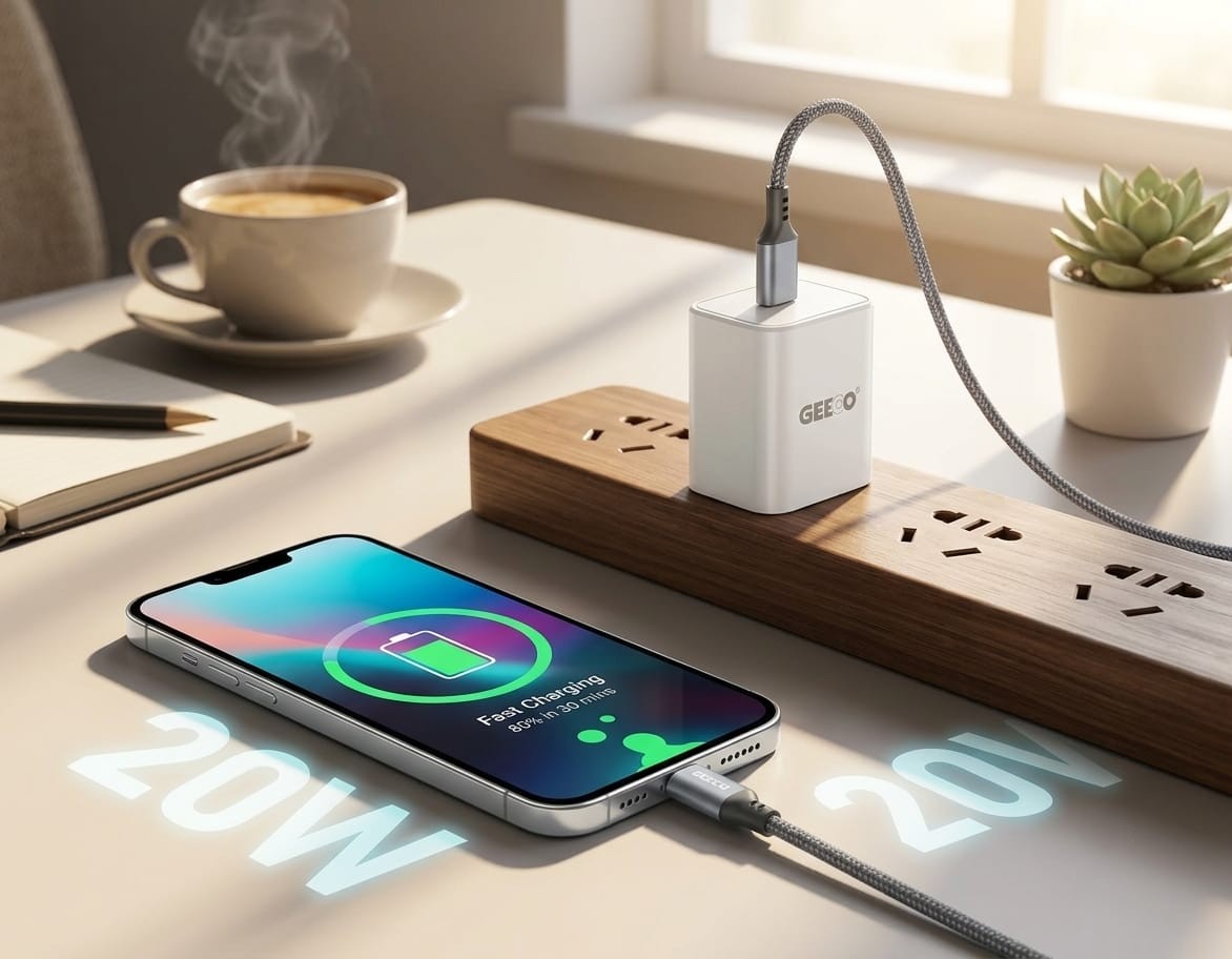 GEEOO C5 20W GaN Fast Charger (USB-C) - Image 2