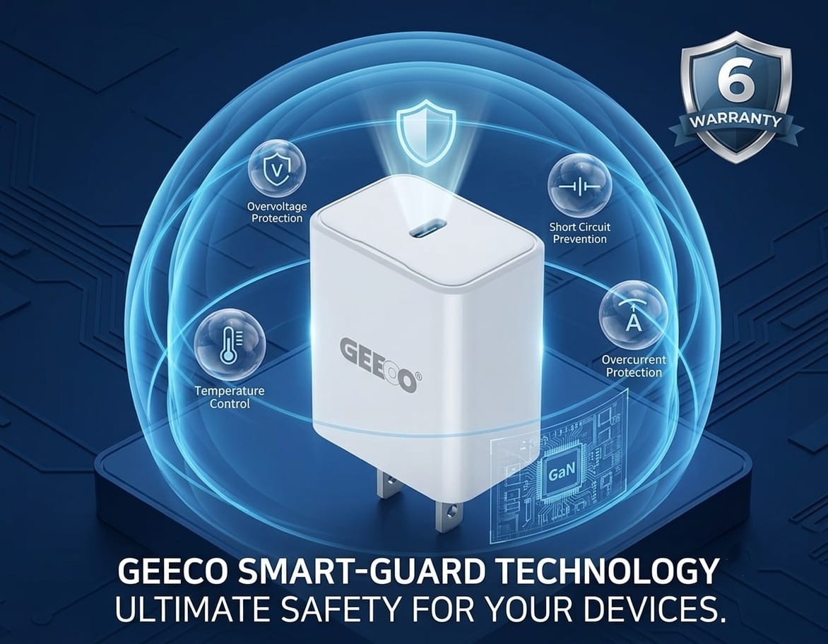 GEEOO C5 20W GaN Fast Charger (USB-C) - Image 3