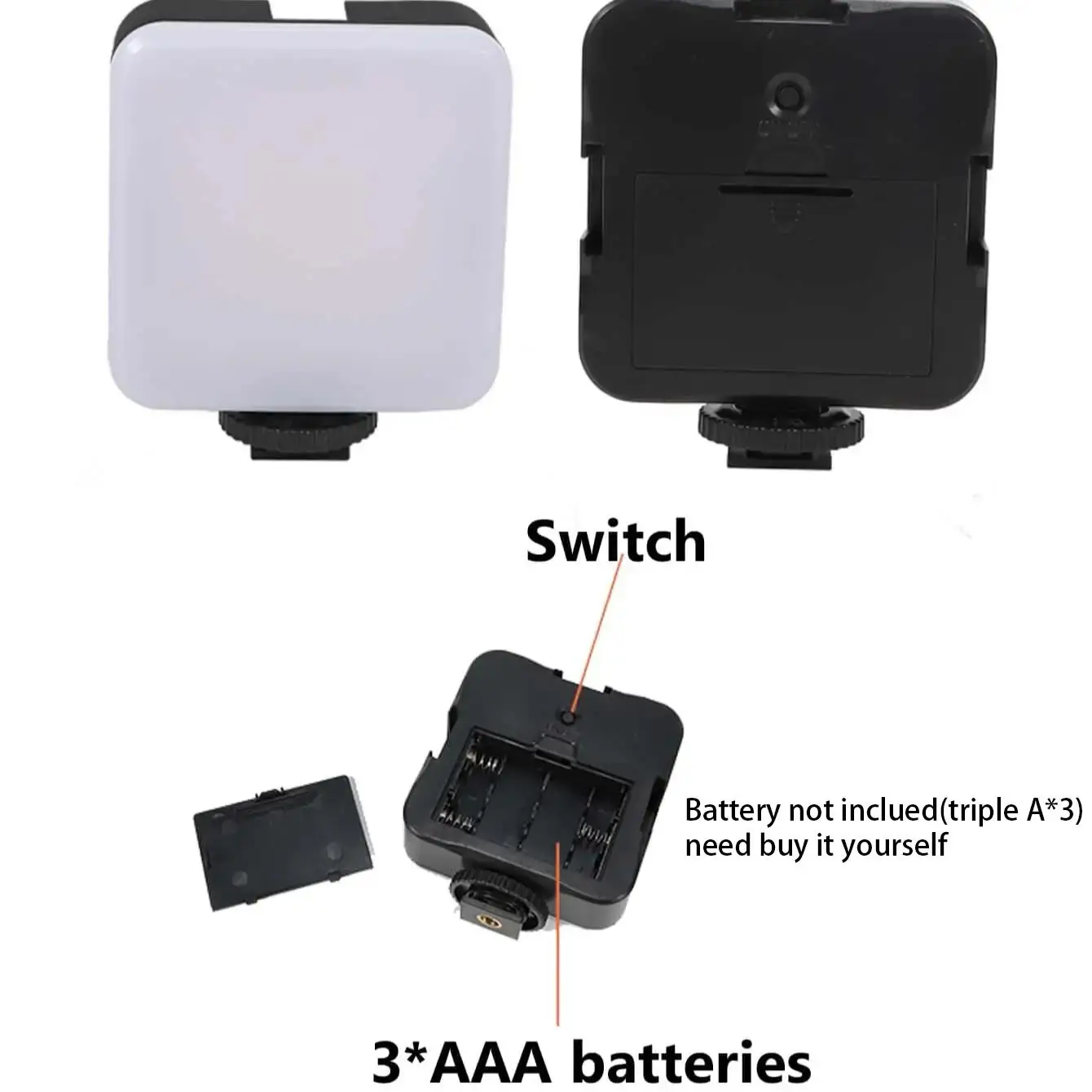 Selfie Ring LED Light, Portable Dimmable LED Video Light, Suitable for Camera and Camcorder - Image 2