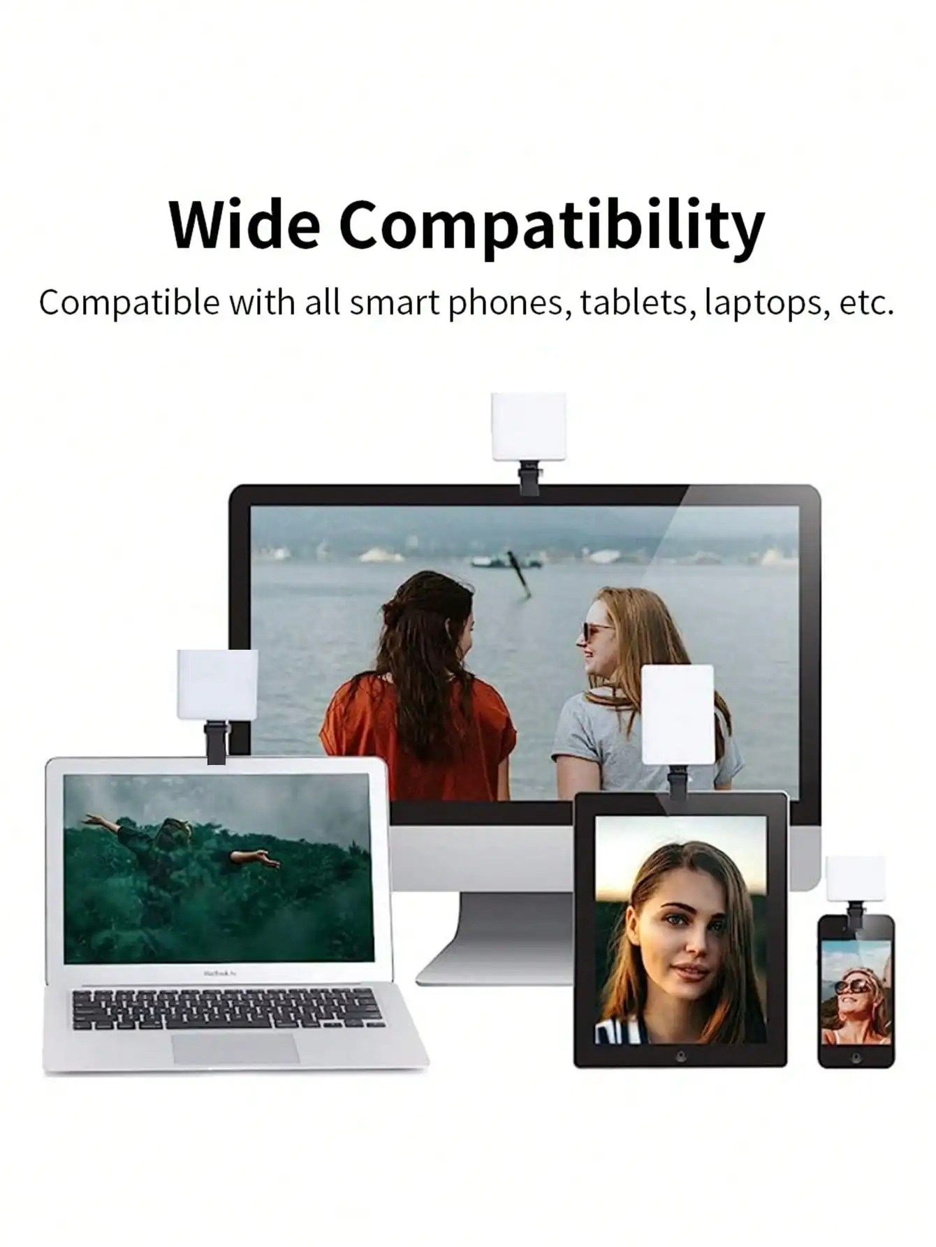 Selfie Ring LED Light, Portable Dimmable LED Video Light, Suitable for Camera and Camcorder - Image 6