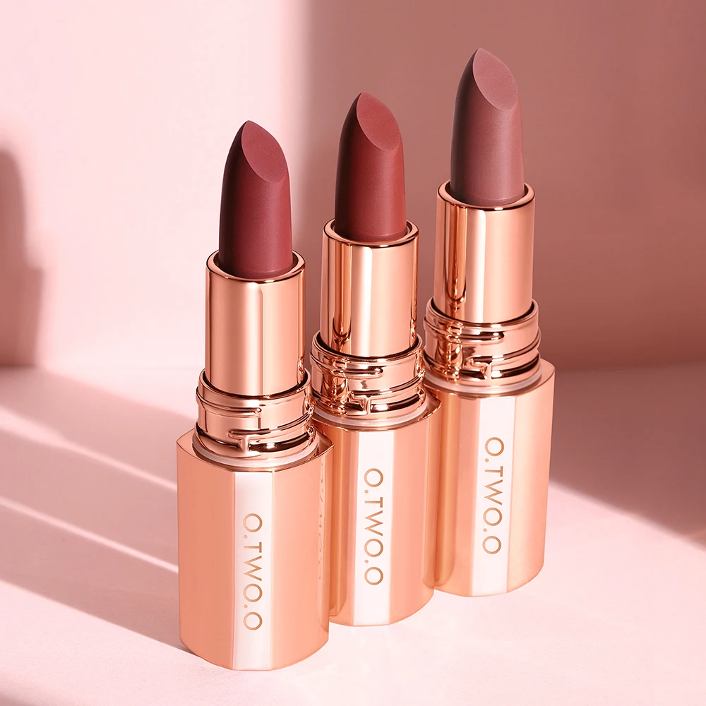 Matte Lipstick Lip Tint 8 Colors Waterproof Long Lasting Non-stick Cup Sexy Highly Pigmented Velvet Lip Sticks Lip Stain - Image 6